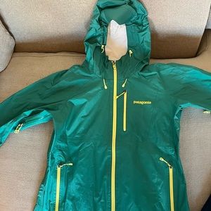 Patagonia Women’s Rain Jacket, medium.